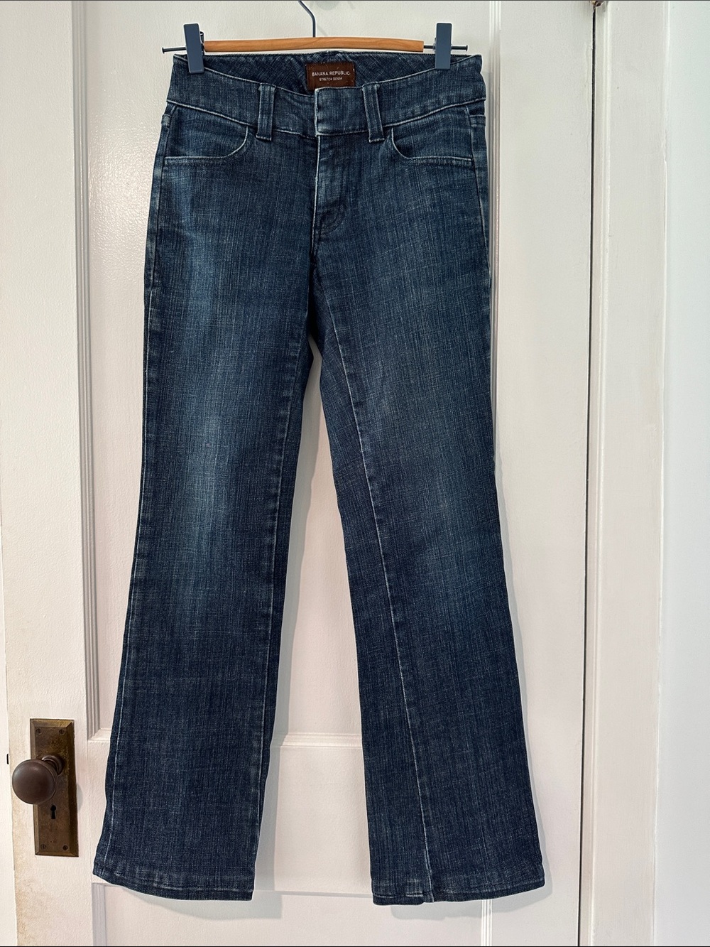 Banana Republic Dark Blue Flared Jeans
